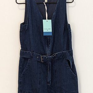 NWT Rachel Comey x Target Denim Belted Jumpsuit Overalls  Size 8